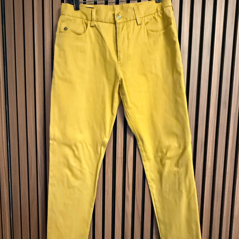 Gucci Mustard Yellow Trousers